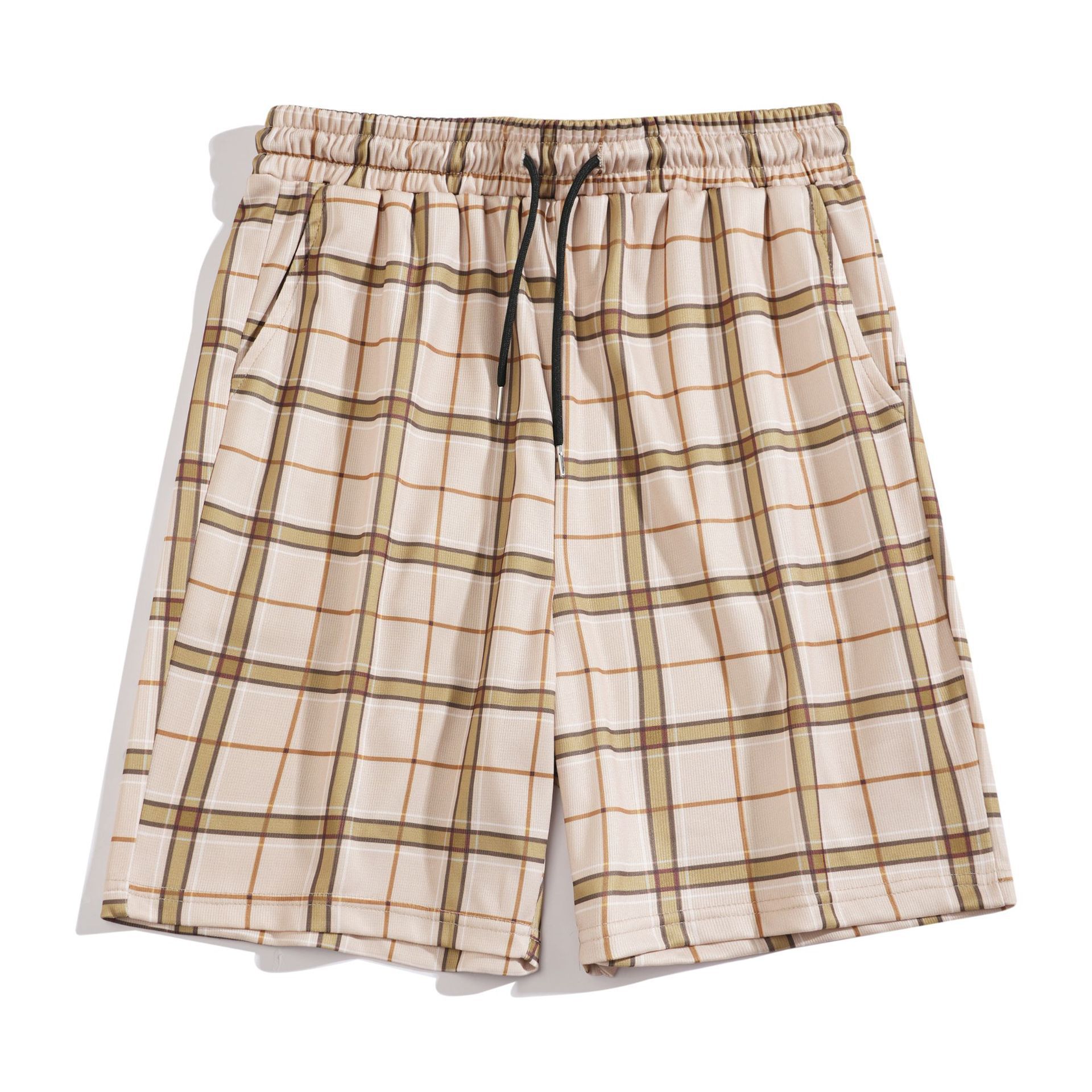 

Новые мужские летние повседневные спортивные фитнес беговые баскетбольные однослойные быстросохнущие шорты для мужчин M хаки