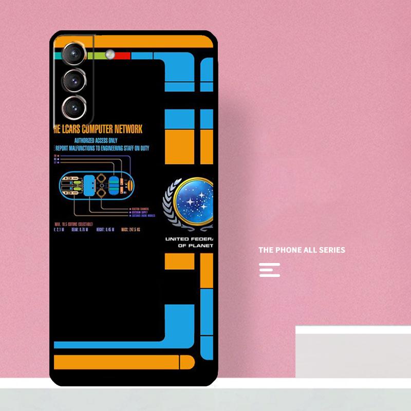 Stars And Treks Phone Case For Samsung Galaxy S23 Ultra Plus S21 S22 Ultra S20 FE S9 S10 Note 10 20 Ultra