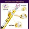 Women's Rechargeable Telescopic Rotating Bead Vibrator - Attracts Bees, Butterflies, and Provides Soothing Massage for Erotic Pleasure.
