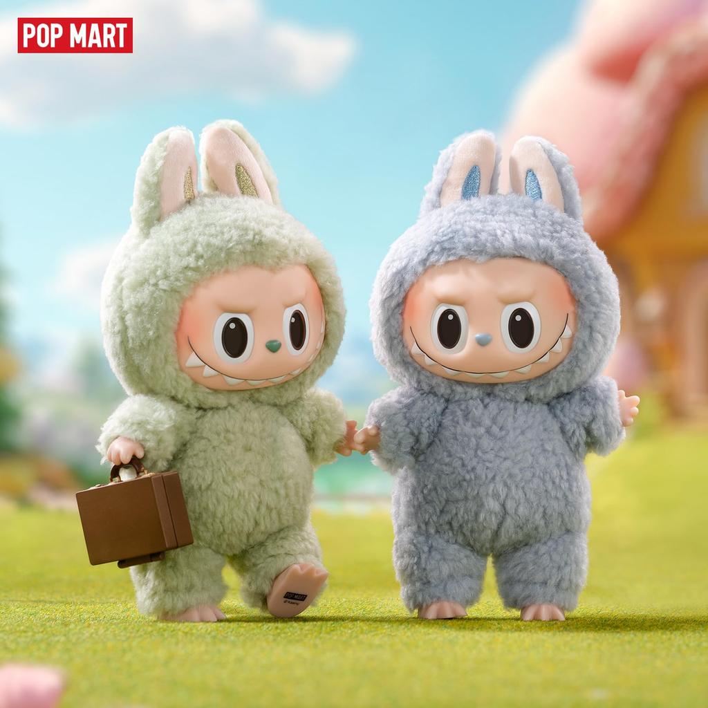 Single POP MART The Monsters Delicious Macaroons Vinyl Face Blind Box Random Design Action Figure Collectible Toy Home Single Box - Decoration,