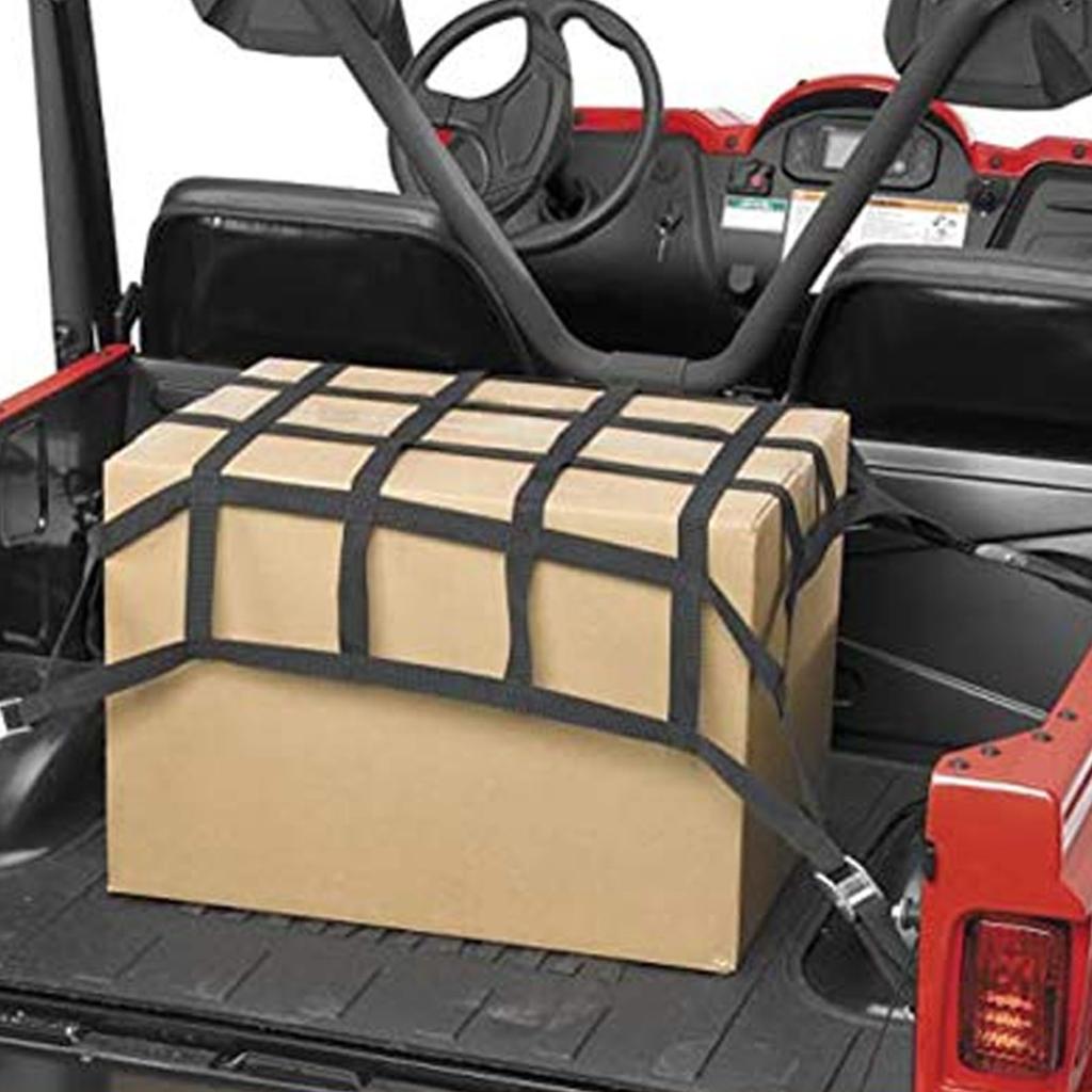 Pickup Net Strong Load Bearing Multifunctional Heavy Duty Roof Rack Basket Net with S Hook