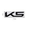 New 3D Metal K3, K5, K8 Logo Decals Sticker For Kia K5 K3 K8 Sportage 4 Rio 3 Picanto Soul Car Fender Rear Trunk Emblem Badge  FZ3