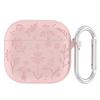 Case For AirPods Pro 3 Flower Engraved Protective Case Soft Silicone Full Cover -scratch Shockproof Case For AirPods Pro 3