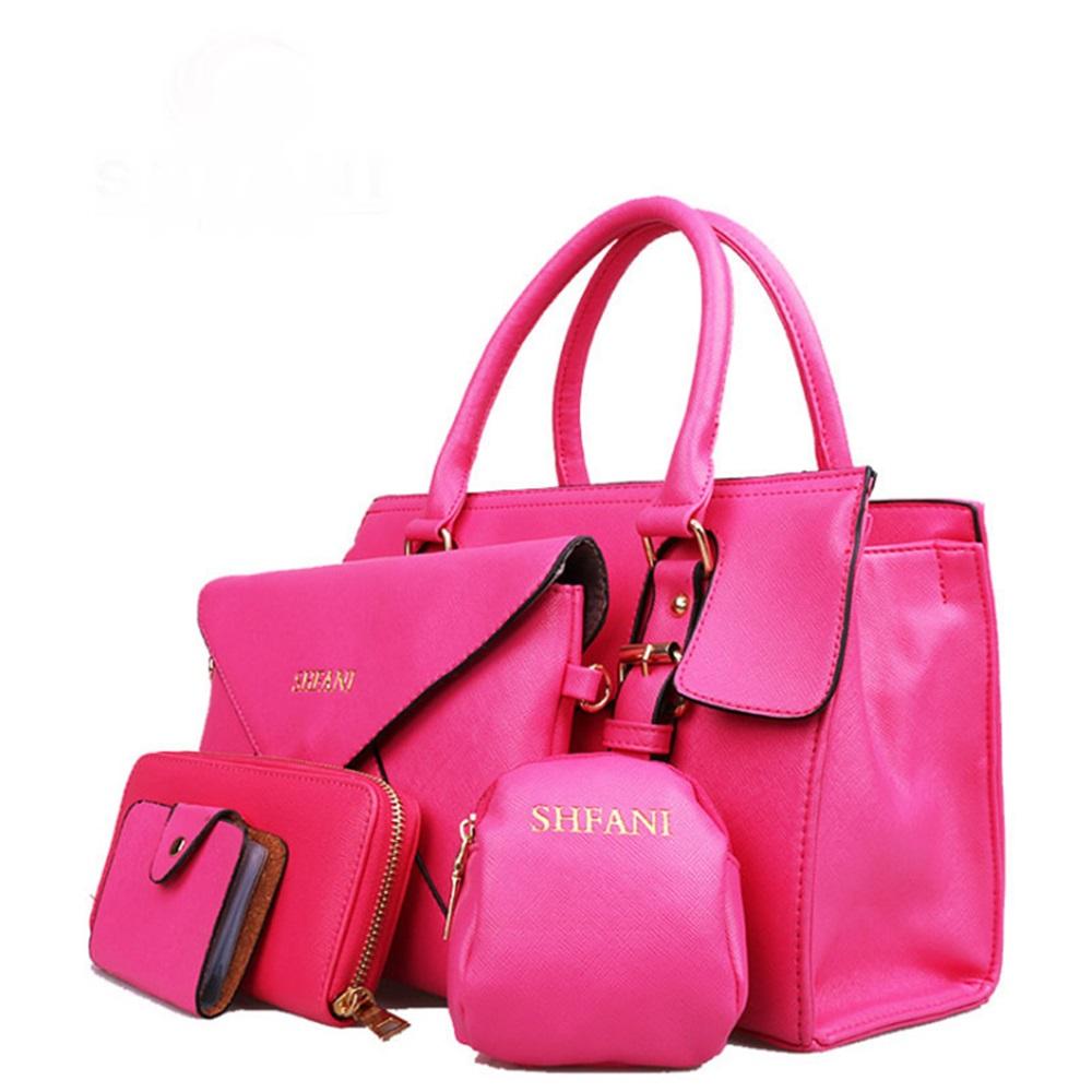 Fünfteiliges Set aus Ein-Schulter- und Crossbody-Handtaschen