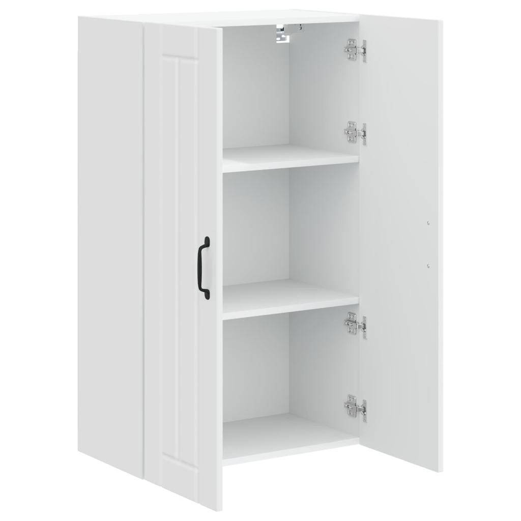 Wall Cabinet LUCCA Glossy White 60 x 31 x 100 cm Particleboard