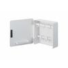 Yamazaki Magnetic Key Hook, 2-Tier, White, Approx. W15.8 X D5.5 X H15.8cm, Tower Style, for Entryway, Keys, Seals, and Storage, Product Number: 4799
