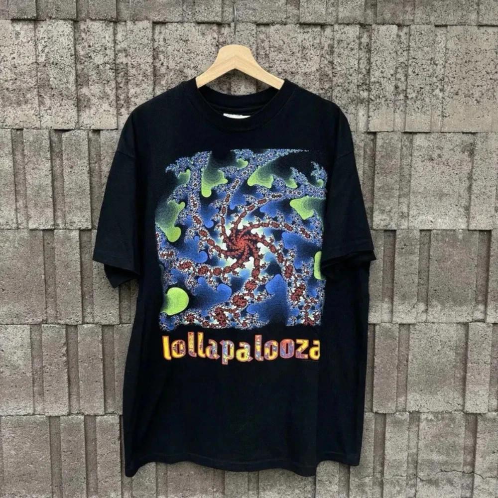 Graphic Lollapalooza 1993 Festival Music T-T-Shirt Double Sided Style Tee NEW ITEM XL