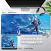 Hatsune Miku Anime Large Mouse Pad NonSlip AntiDirty Desk Mat Waterproof Keyboard Pad for Fans