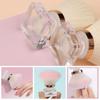 Dust-proof Powder Blusher Brush Rose Shape Makeup Brush Fashion Nail Cleaning Brush  Travel