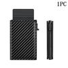 RFID Blocking Aluminum Pop-Up Card Holder Multi-Functional Designer Bank & ID Card Wallet Business Purse for Men Women