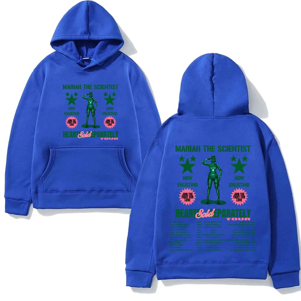 Mariah The Scientist Hearts Sold Separately Tour 2026 Hoodie with Pocket  Sweatshirt Long-sleeved Simplicity Men/women Pullover