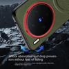 Magnetischer Ring mit rotem Kreisobjektiv Erhöht zum Schutz der Hülle Für VIVO X300 Pro x300 X200 Ultra X200s X200 Pro IQOO 15 Hülle