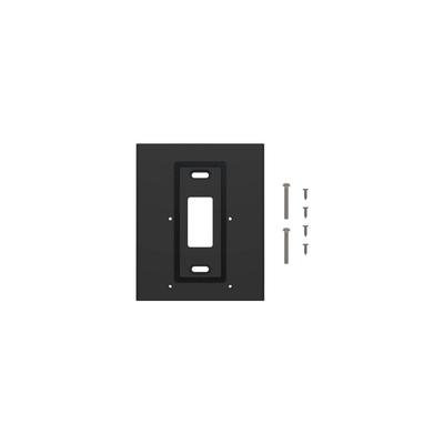 Replacement Cover for Ring Video Doorbell 4/Battery Doorbell Plus (Single Doorbell Box) | Black