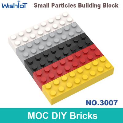 10 Stück 2x8 Steine 3007 MOC Technische Steine DIY Teile Bausteine Kompatibel Zusammensetzbare Partikel