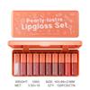 Dragon Ranee 10 Orange Water -light Lip Glaze Red Suits Moisturizing Lip Fossil Dye Lip Fluid Cute Set