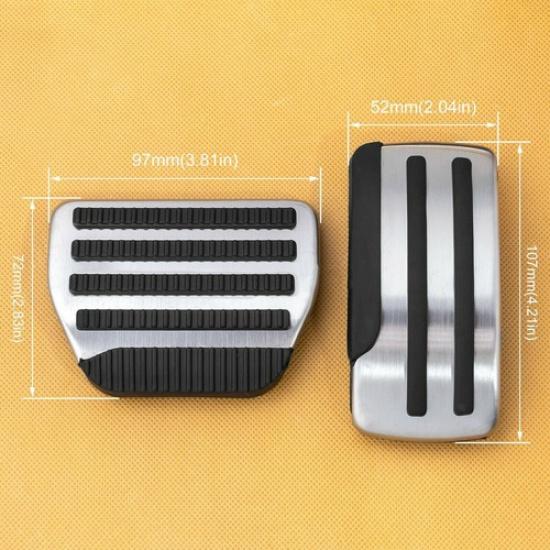Brake Gas Pedal Pad Cover Glove For Nissan Rogue Altima Armada X-Trail Qashqai