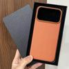 Magnetic Real Aramid Carbon Fiber Phone Case Cover On For iPhone 15 16 17 Pro Max Air 17Pro ProMax I15 I16 I17 Macsafe Magsafe