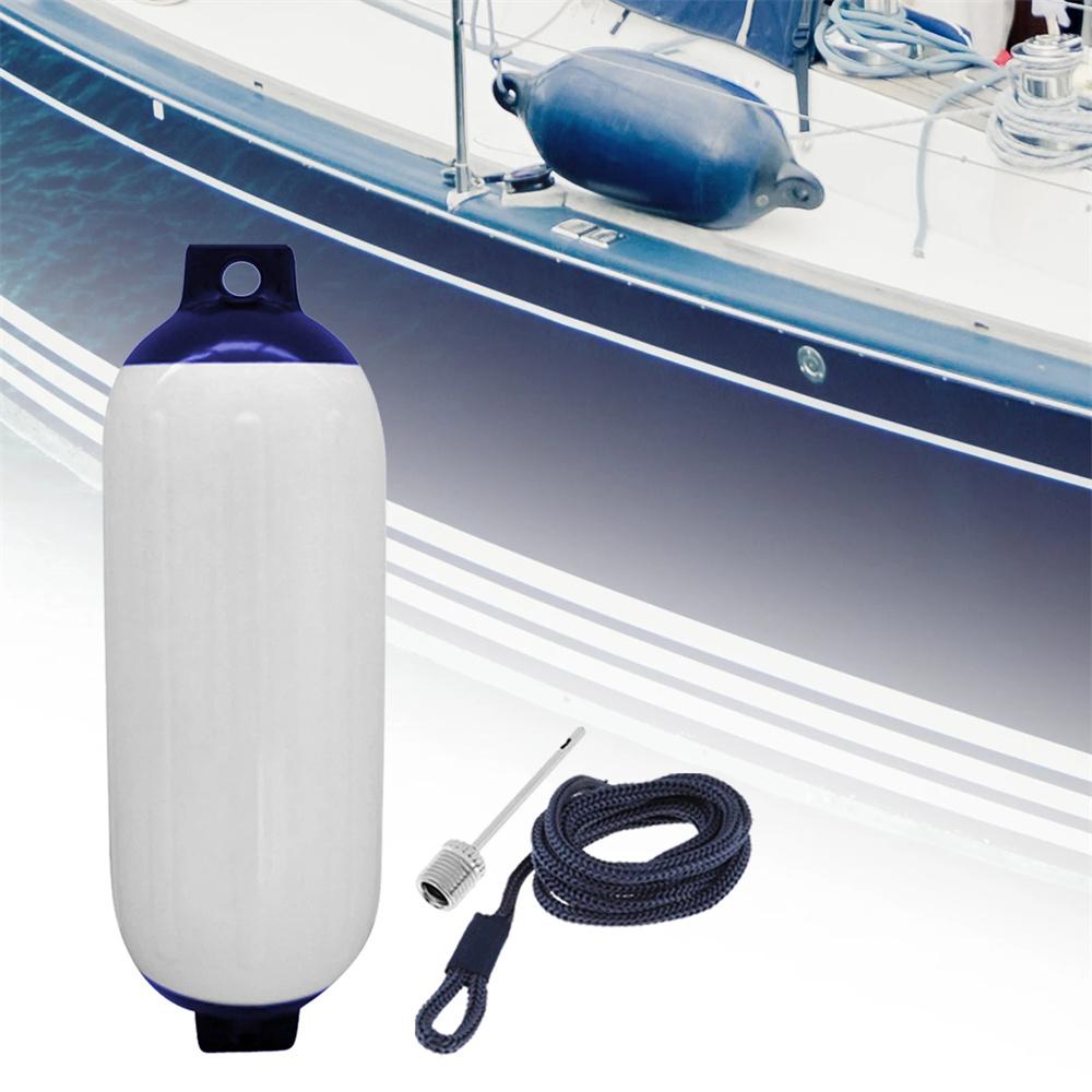 1Pcs Boat Inflatable Bumper Marine for fender Boat Yacht Anchor Use to Bass Boats Sport Inflatable Boat Fender 11cmx40cm