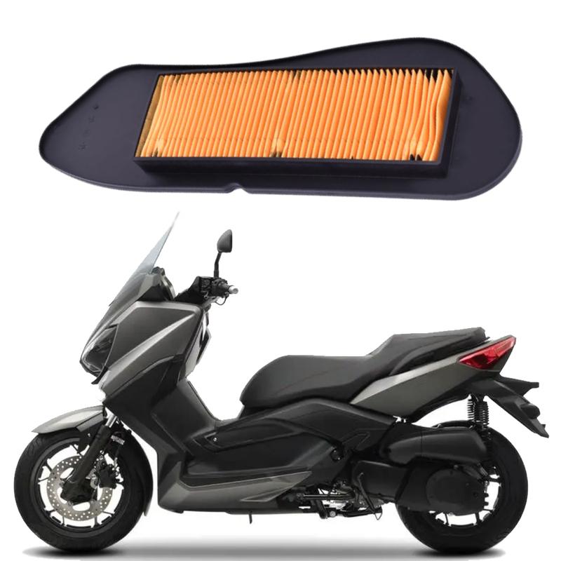 Motorcycle Air Filter Intake Cleaner for YAMAHA YP125R X-Max 125 2006-2018 37P-E4451-00 1B9-14451-00