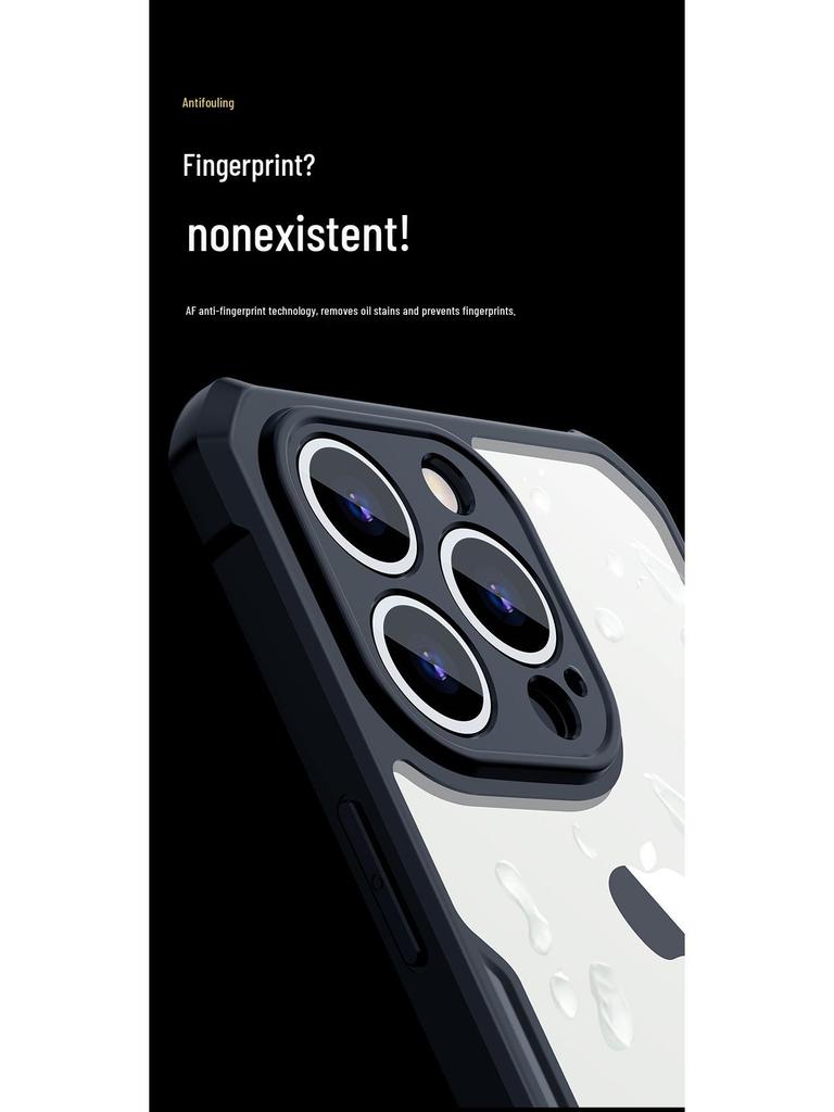 Silicone Anti-drop Full Coverage Protective Case for iPhone 14, 15 Pro, 16, 17 ProMax