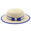 New Fashion Straw Hat Summer Women's Bow Sunscreen Sun Hat Foldable Big Eaves Beach Hat