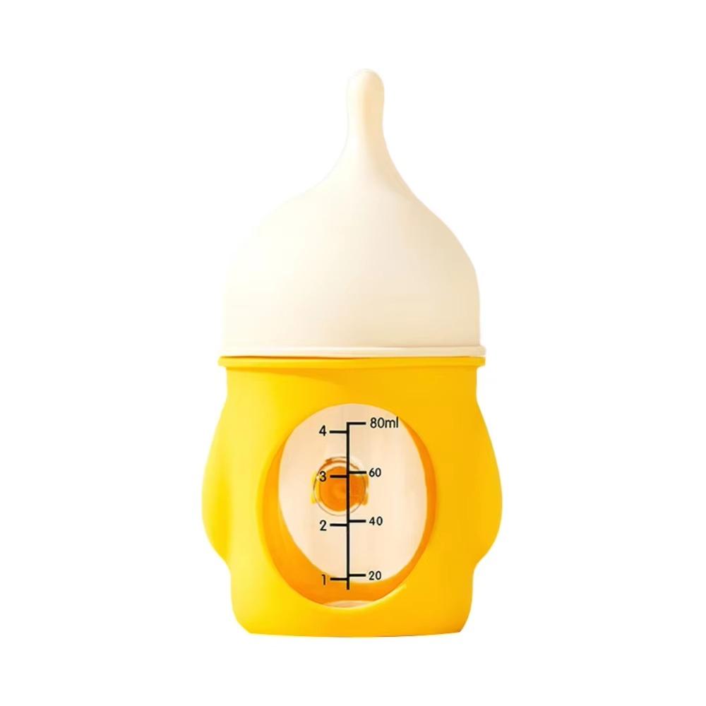 Bite Resistance Kitten Nipple Bottle Anti Choking Puppy Nursing Feeder  For Kitten Puppy Rabbits жёлтый