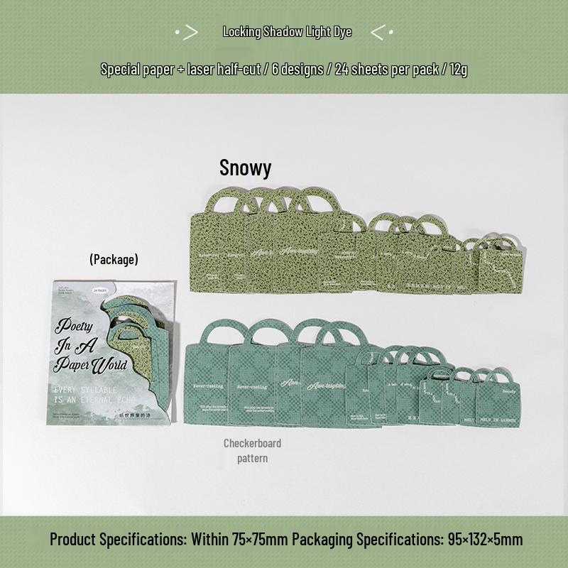 

Paper World Journal: Tomato Sauce Girl Poetry Series - Special Shaped Paper, 6 Styles