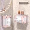 Jiemengzhe Wall-Mounted Transparent Tissue Box Dispenser