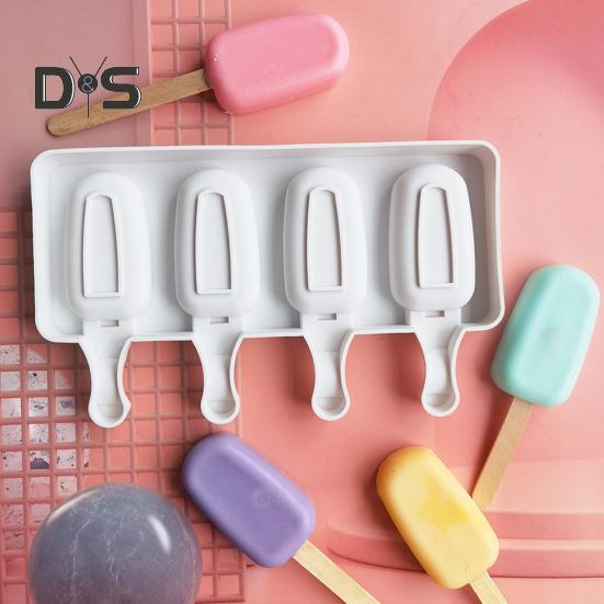 Durable Ice Lolly Mold BPA Free Anti-deform Summer Ice Cream Mould Tray