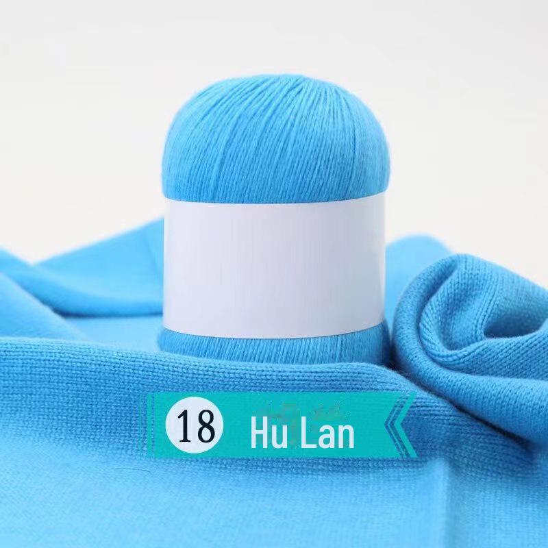 Hand-woven Cashmere Yarn - 3 Ply Soft Wool for Sweaters - Spot Processed Ball of Yarn