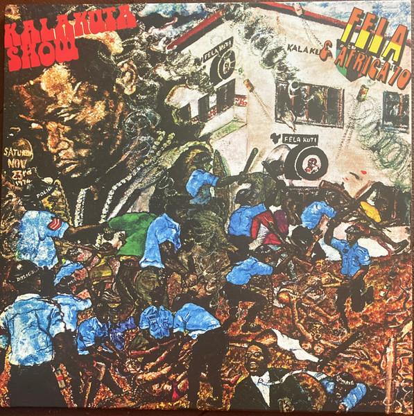 LP Record FELA KUTI & AFRICA 70 - Kalakuta Show (Blue Vinyl) KFR20203BLUEVIN Knitting Factor 2024 US Soul/Funk