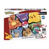 100 Piece Puzzle : Pokémon : Pikachu, Eevee and Company