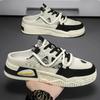 Fashion Slipper Mens Shoes Summer Thick Sole Breathable Comfortable Half Slippers Outdoor Youth Skateboard Shoes Casual Sneakers for Men