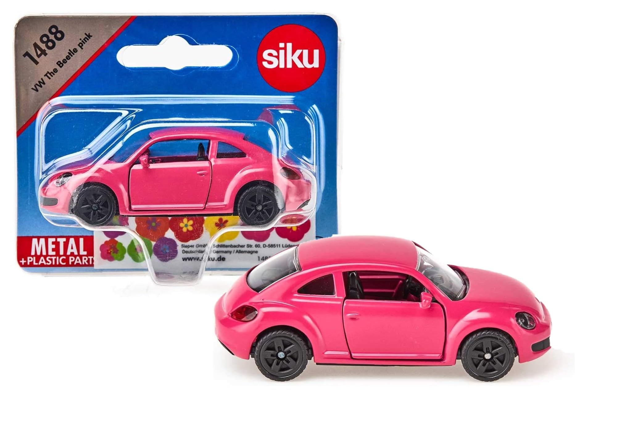 

SIKU VW The Beetle Pink (for ages 3 and up) SK1488