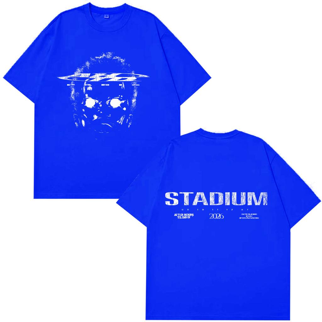 The Weeknd After Hours Til Dawn Tour 2026 T Shirts Unisexs Vintage Fashion Clothing Tshirt Hip Hop Short Sleeve Cotton Tshirts