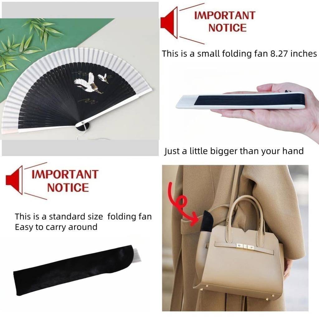 Sarkovos Natural Bamboo Folding Japanese for Yukata and Summer Heatstroke Summer Premium Gift for Fireworks Stylish Japanese Gorgeous Souvenir Fan