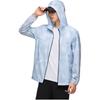 Anta Full Print Zip-Up Hooded Lightweight Sun Protection Jacket Men Jackets Light-Blue 152427621-1
