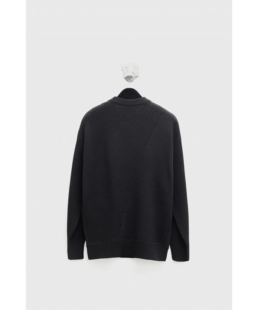 YOUTH Irregular Sweater - Black
