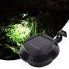 Outside Solar Landscape Fence Yard 3LED Lamp Waterproof Garden Lawn Night Light