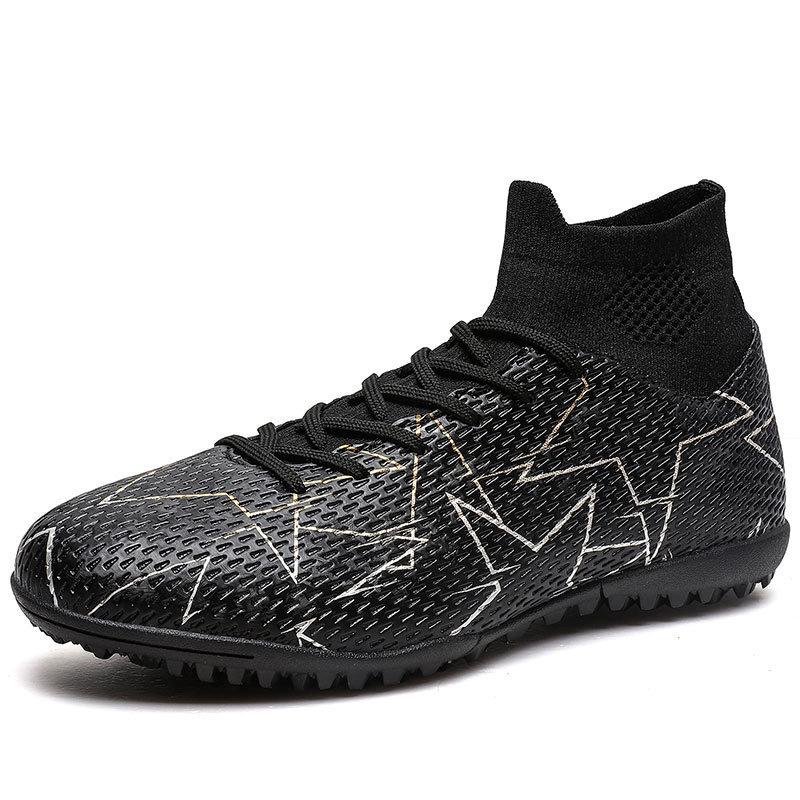 High-top Football Shoes Long Nails Youth Professional Training Shoes Broken Nails Boys Football Shoes