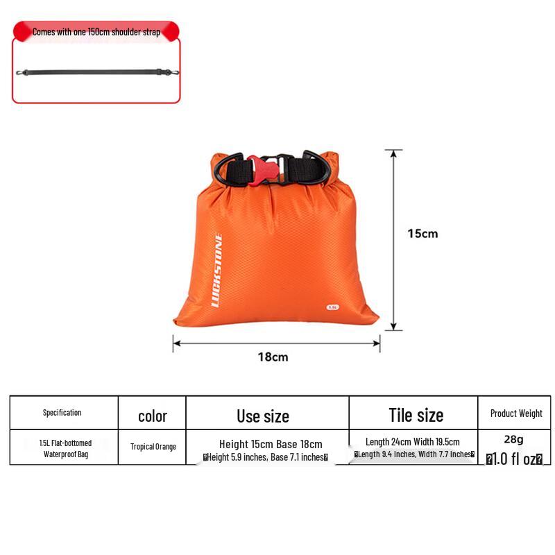 Junkaiwei Lightweight Waterproof Dry Wet Bag