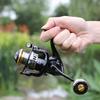 SOUAGYILANG Travel Fishing Reel 12 BB Light Weight Ultra Smooth Powerful Spinning Reels for Freshwater Saltwater Trolling Reel