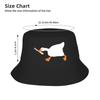 Duck Goose Accessories Bucket Hat Style Men Women Sun Hat Biting Knife White Goose Bob Packable Fishing Fisherman Cap Camping