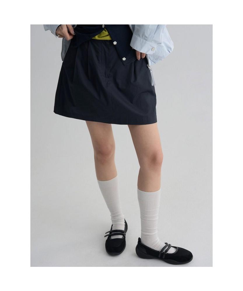 8seconds Tuck Detail Mini Skirt Navy