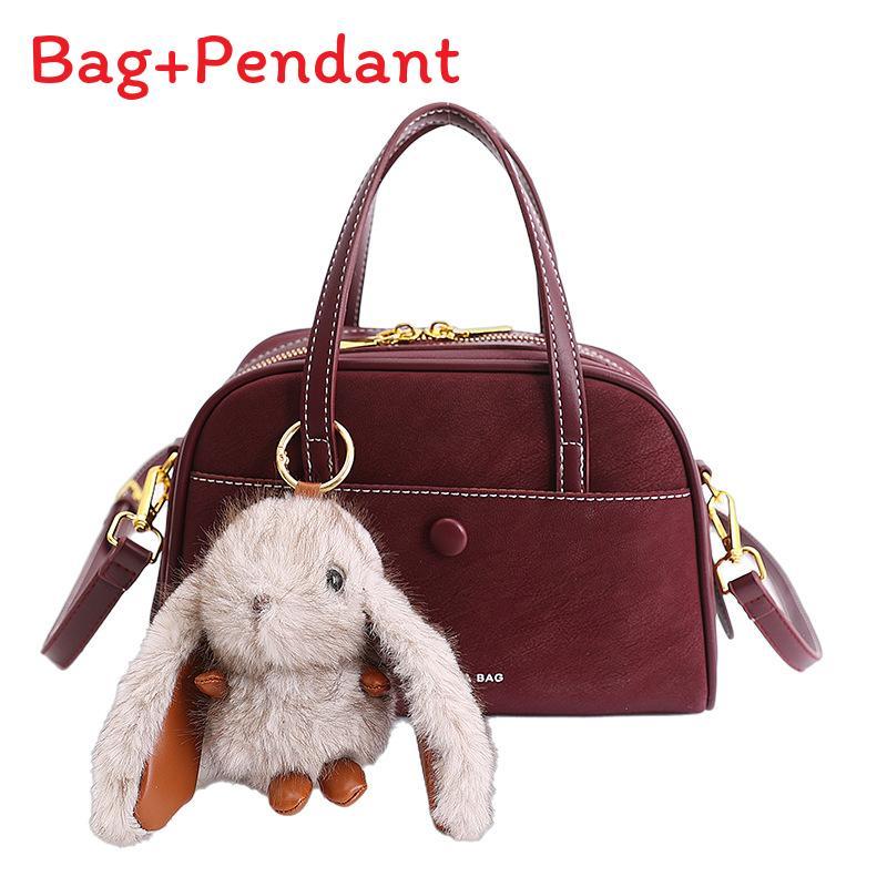 

Modern Pu Bag For Women With Zipper Closure And Interior Pouch For Daily Use