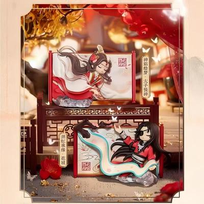 Genuine Tian Guan Ci Fu Scroll Series Blind Box Tgcf Hua Cheng Xie Lian Cute Anime Peripheral Mystery Box Trend Christmas Gifts