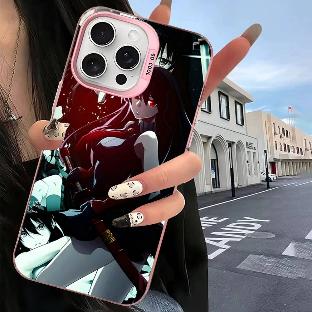 Anime Akame Ga Kill! Phone Case For iPhone 17 16 15 14 13 12 11 Pro MAX Matte Shockproof Back Anti Fall Matte Cover