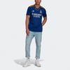 Adidas Tricou de fotbal cu mânecă scurtă de la Real Madrid, deplasare, bărbați, albastru H40942