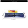 Durable Plastering Trowel Blue Carbon Steel Wood Handle 24x10cm/9.45x3.94'' Tool