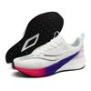 New sports shoes carbon plate breathable, light and non-slip, adolescent students running casual shoes friction sound men